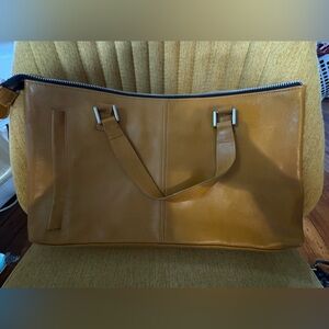 Latico Mustard Genuine Leather Handbag